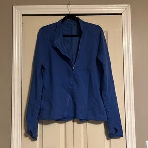 Blue Fabletics Zip-Up Jacket